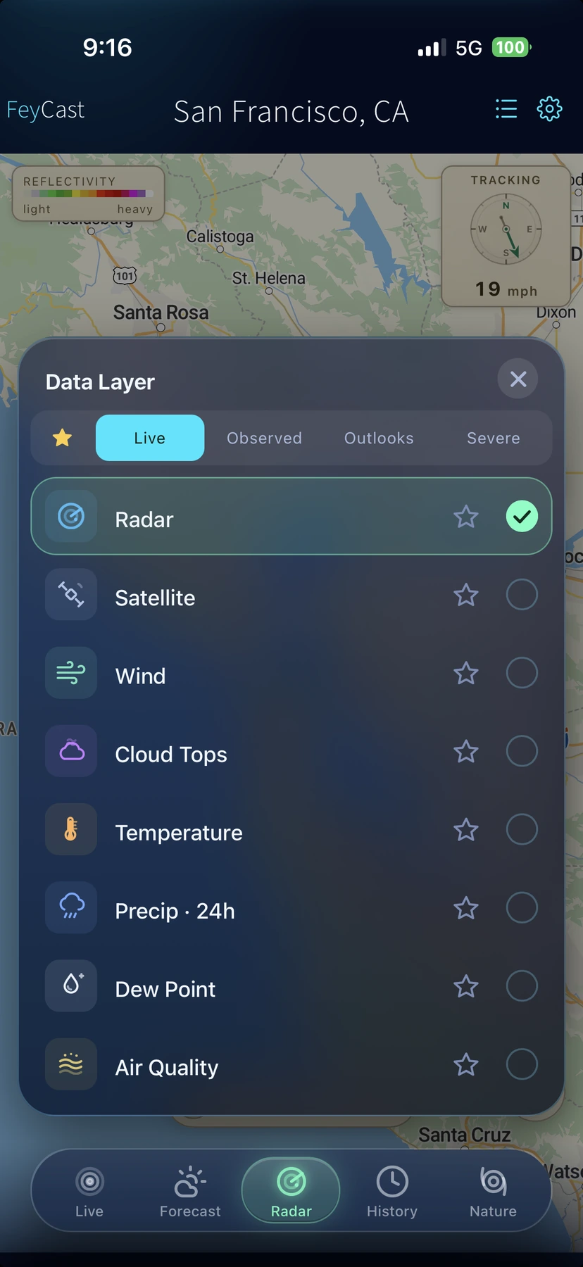 FeyCast map data layers